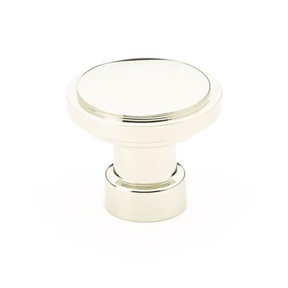 1.25 in. US14 Industrial Modern Haydon Cabinet Knob
