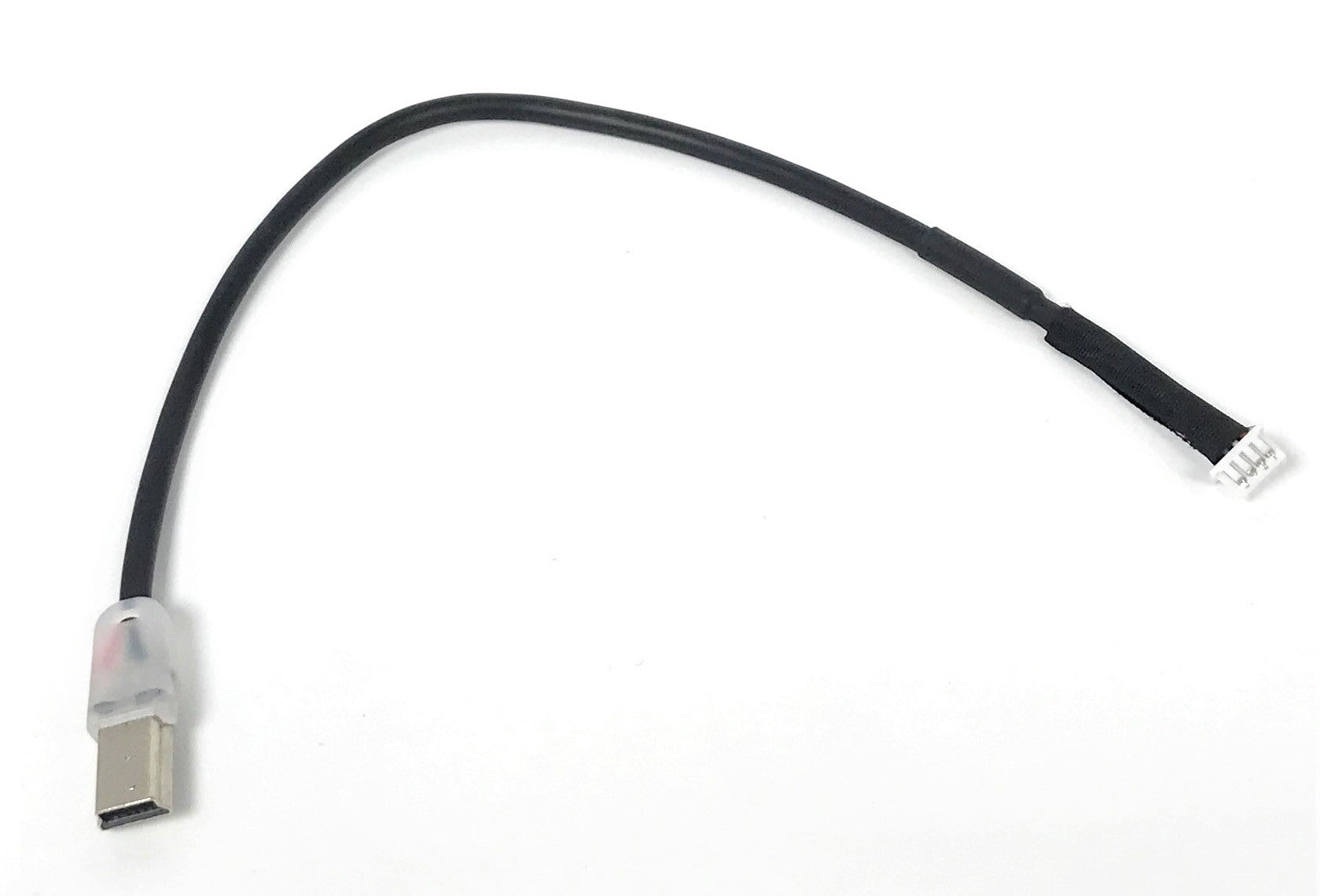 1.25 mm Connector 1X4 Pin to Low Profile Mini USB Straight Connector ...