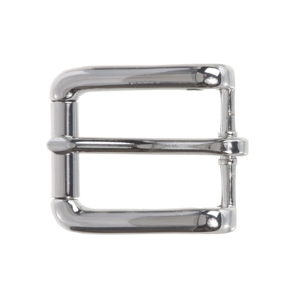1" (25 mm) Nickel Free Single Prong Rectangular Roller Belt Buckle