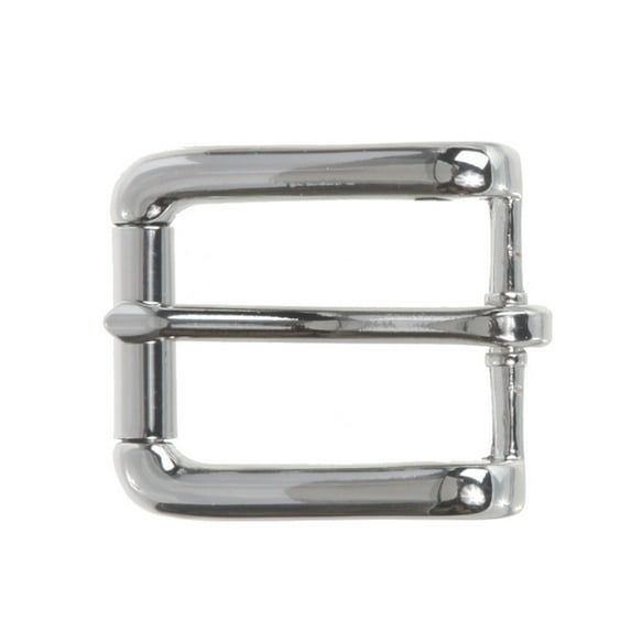 1" (25 mm) Nickel Free Single Prong Rectangular Roller Belt Buckle