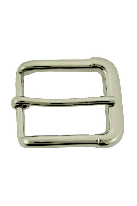 1" (25 mm) Prong Belt Buckle Silver Nickle Free Strap Leather Rodeo Costume New