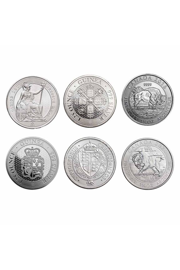 1.25 oz Silver Coin BU (Random Mint, Random Year)