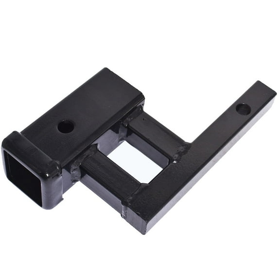 "1.25"" to 2"" Trailer Hitch Receiver Rise-Drop Adapter Extender Extension Tow"