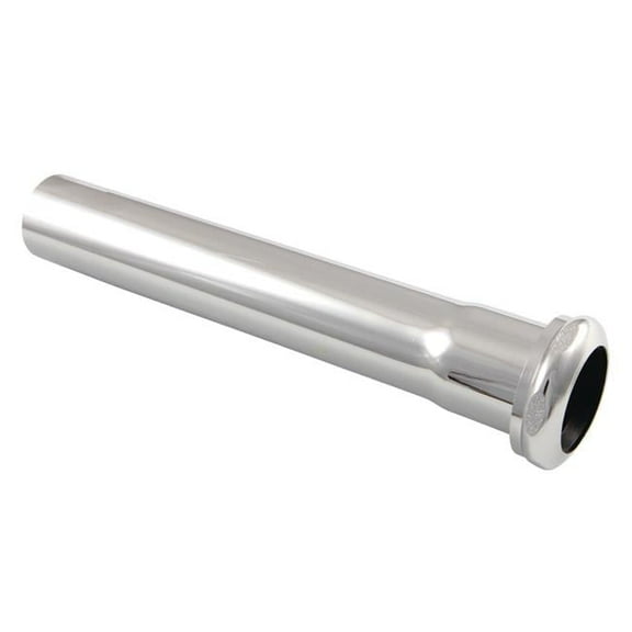 1.25 x 8 in. Fauceture Century Brass Slip Joint Tailpiece Extension Tube, Polished Chrome