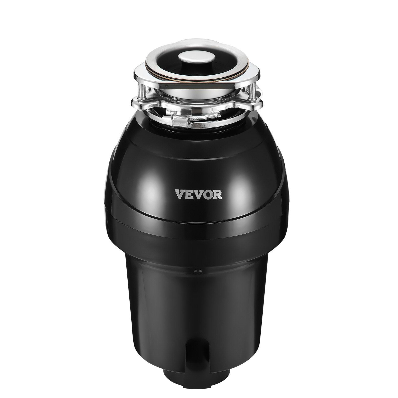 1.25HP 3360RPM Continuous Feed Garbage Disposal Food Waste Disposer with EZ Connect Grinding System Sound Reduction Power Cord Splash Guard for Kitchen Sinks