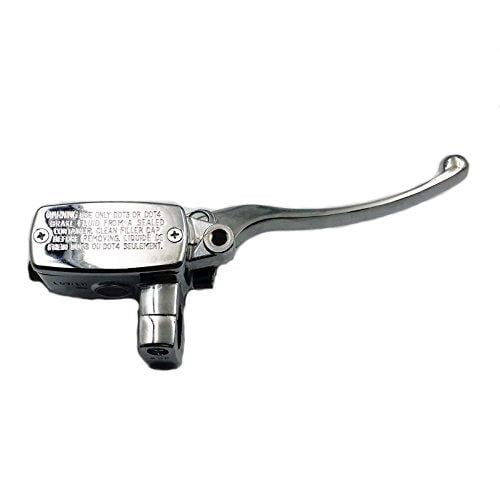 1" 25mm Handlebar Control Right Brake Reservoir Master Cylinder Motorcycle Custom Rat Cruiser CB Cafe Racer