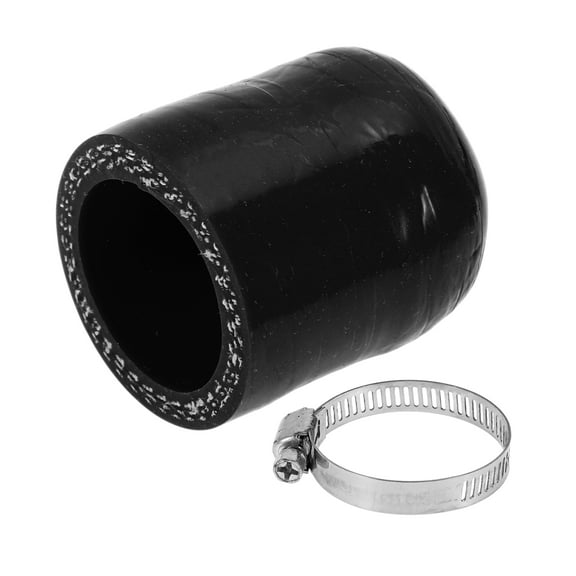 1" 25mm ID Silicone Rubber Hose End Cap 3-ply Polyester for Coolant Turbo Bypass Valve Vacuum 30mm Black