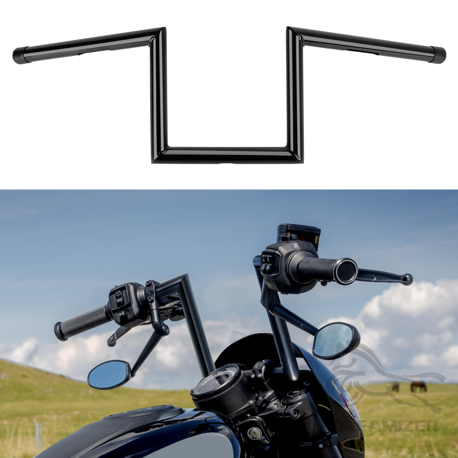 Chopper Handlebars in Motorcycle Handlebars - Walmart.com, image size:1600x1600