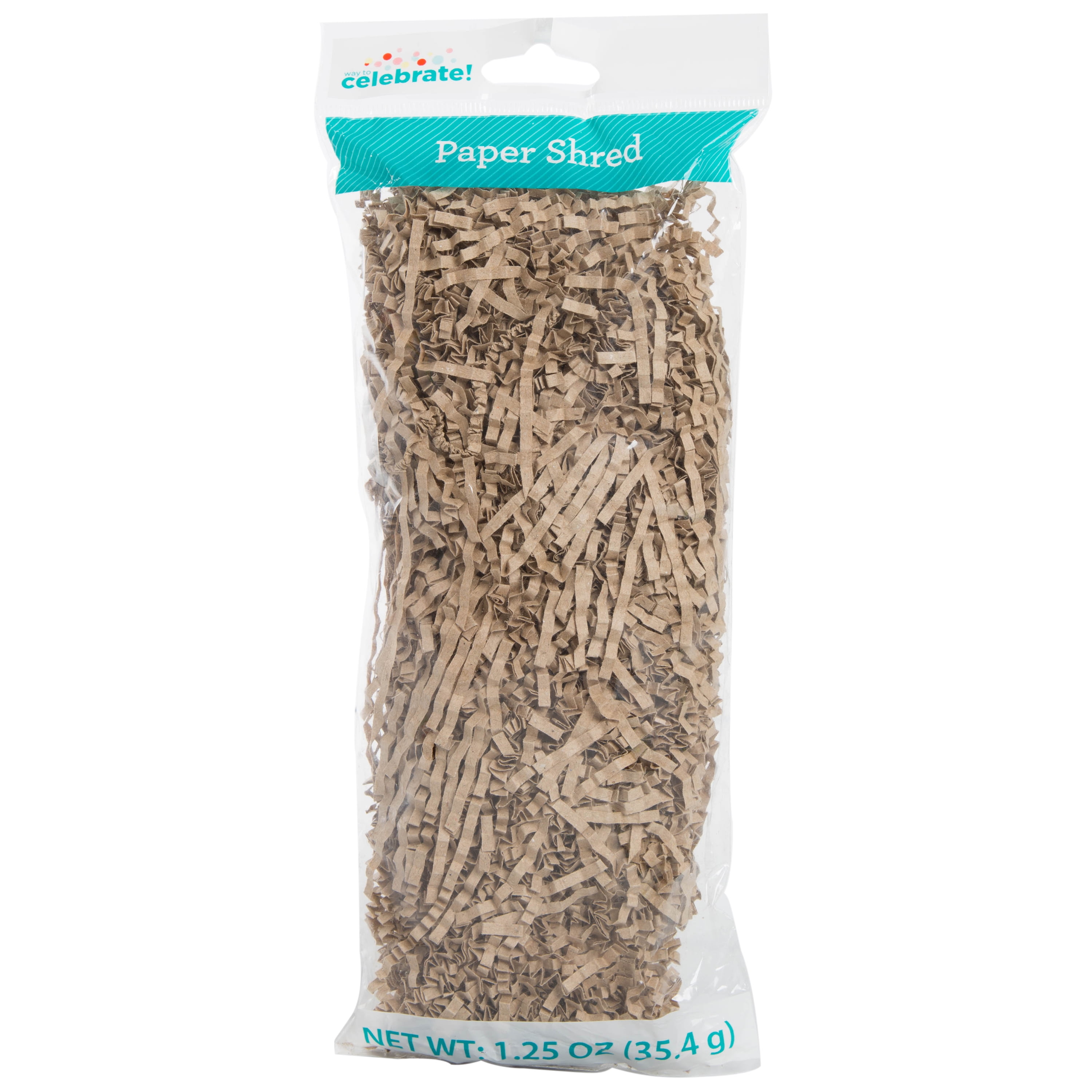 1.25oz Crinkle Kraft Paper Shred Filler