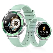 Smart Bluetooth Watch, 1.27" HD Women Bluetooth Calling & 100 Sports Modes, 290mAh Long Battery, Tempered Glass Touch Panelgreen