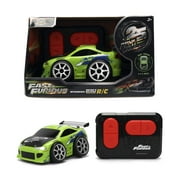 Jada Toys Fast & Furious 128 RC Small Blocks 1995 Mitsubishi Eclipse, Chibi-Style Remote Control Car
