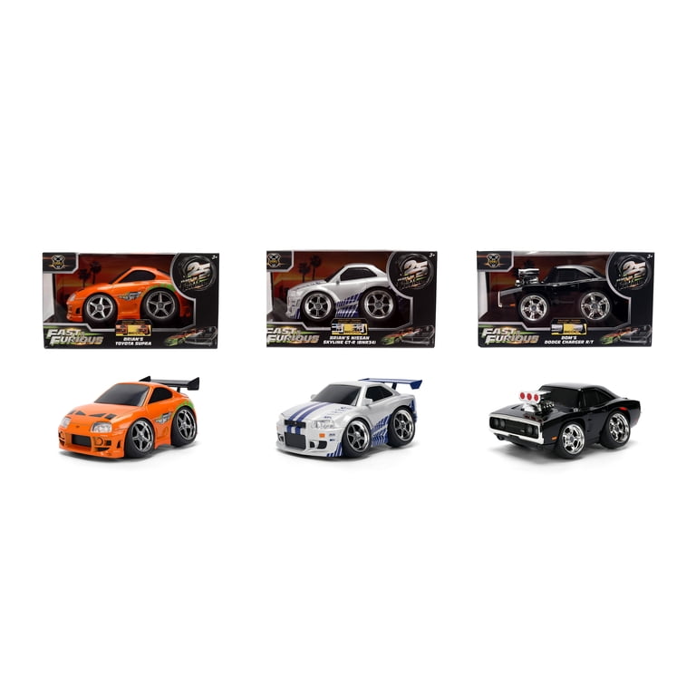 Jada Toys Fast & Furious 1:28 Small Blocks, Stylized Die-cast