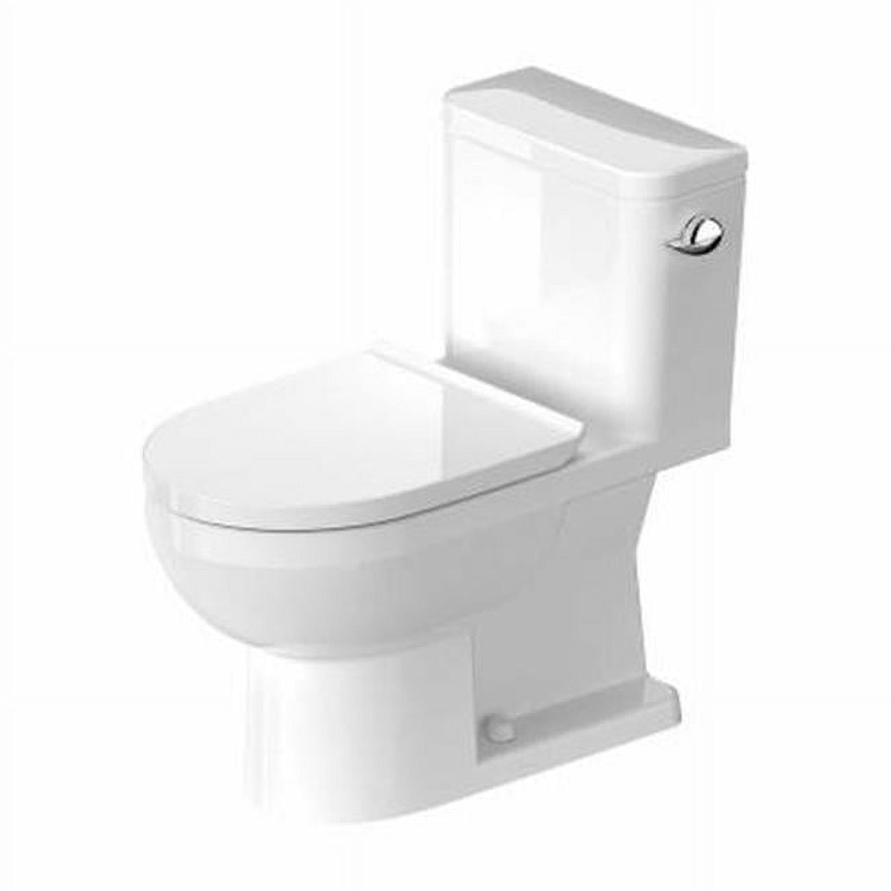 1.28 GPF Elongated Chair Height Toilet with Right Hand Lever Less