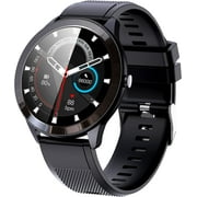 1.28 Inch HD Fitness Tracker Watch with Touch Screen Heart Rate Monitor Camera Music Control, IP68 Waterproof Smart Watch