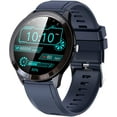 thumbnail image 1 of 1.28 Inch HD Fitness Tracker Watch with Touch Screen Heart Rate Monitor Camera Music Control, IP69 Waterproof Smart Watch, 1 of 5