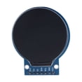 thumbnail image 1 of 1.28 Inch HD IPS Color TFT LCD Display Module Round Board 7 Pins RGB LED Round Screen PCB Board, 1 of 8