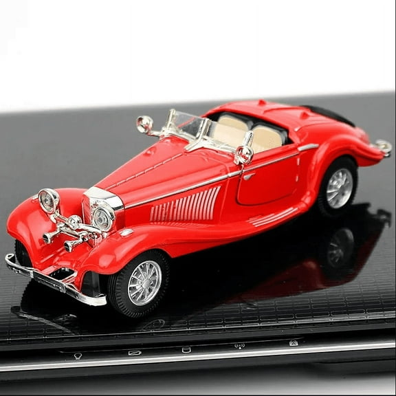 1:28 Mini Model Alloy Retro Vintage Car Diecast Model Toy Vehicle Pull Back Car Simulation Collection Gifts Toys for boys