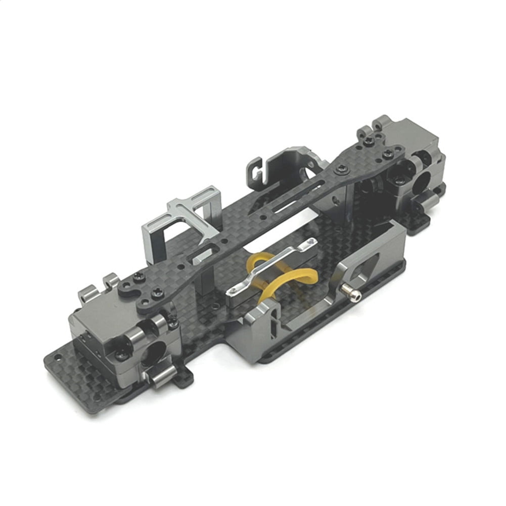 Carbon Fiber Chassis Armor For WLtoys 1/28 RC Cars (K969/K989/P929 Etc.) - Upgrade & Reinforce
