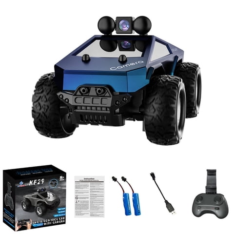 1: 28 Remote Control Car with HD Camera, Original Scale Reduced, LED Lighting, 2.4G, Multiple Control Modes RC Cars
