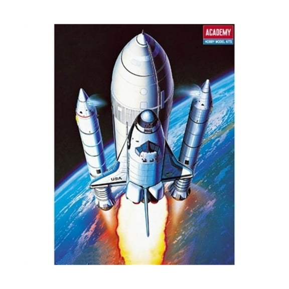 Academy Hobby Space Shuttle & Booster Rockets (Modern) New