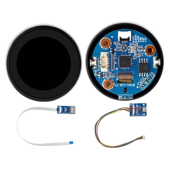 1.28Inch LCD Display Module 240x240 Knob Screen LCD Display 4PIN DC5V, Without Touch