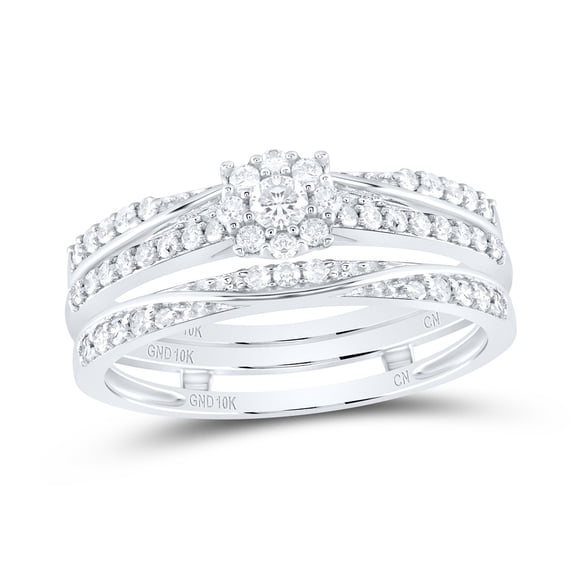 1/2CT-DIA BRIDAL SET