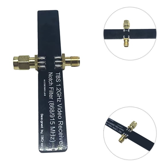 1.2Ghz 1.3Ghz Vrx Notch Filter Improves Video Reception 1.2Ghz Signal Filter For 1.2-1.3Ghz Video Receivers With Tbs Crossfire-