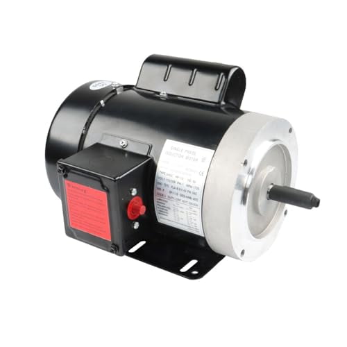 1/2HP Single Phase Electric Motor General Purpose 60HZ 1750RPM 56C 115/230V 5/8in Shaft Diameter TEFC$$Tools & Hardware Other