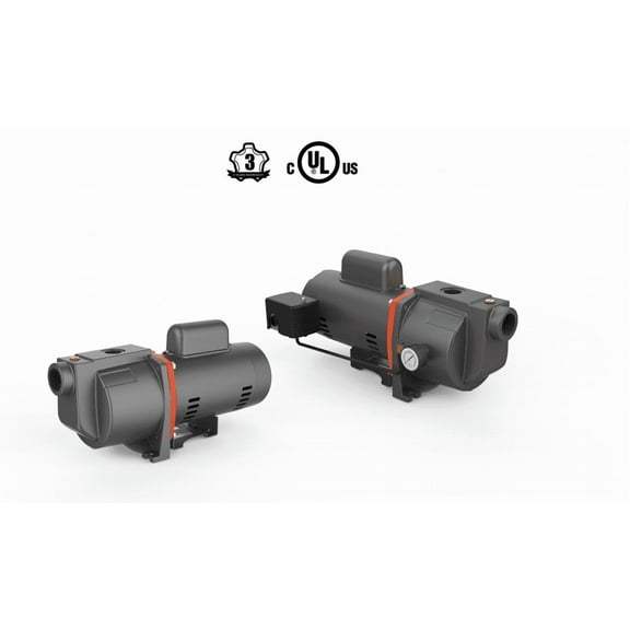 1/2HP shallow well jet pump