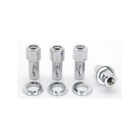 1/2In Rh Open End Lug Nuts 4/Pk