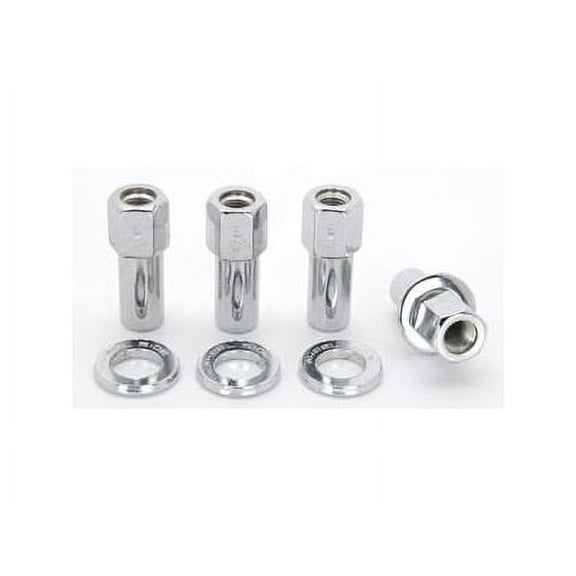 1/2In Rh Open End Lug Nuts 4/Pk