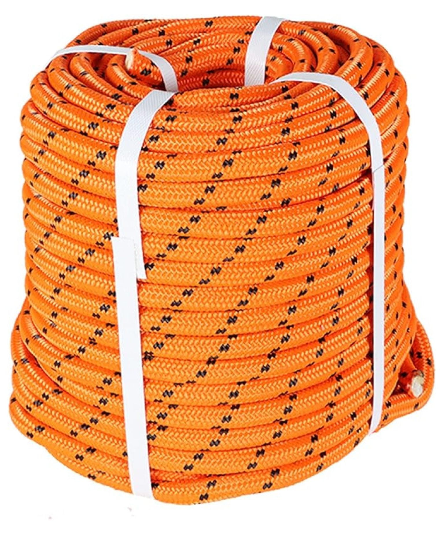 Bull Rigging Rope 1/2In x 150FT Arborist Bull Rope Double Braid Polyester Rigging ...