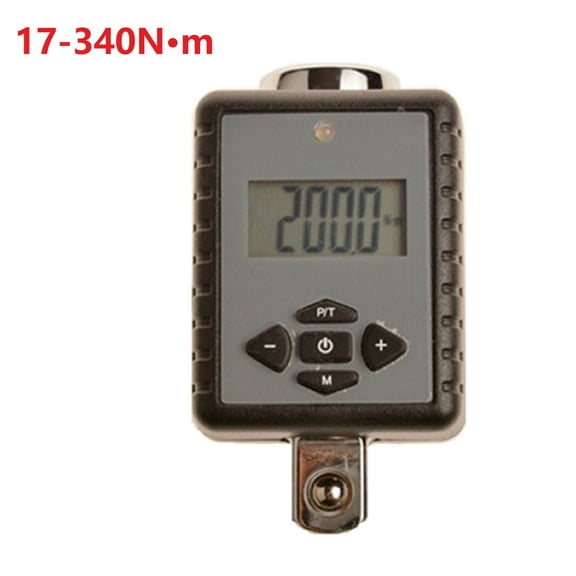 1/2Inch 17-340 Nm Heavy Duty Digital Torque Wrench Adapter With Led&Buzzer Alarm