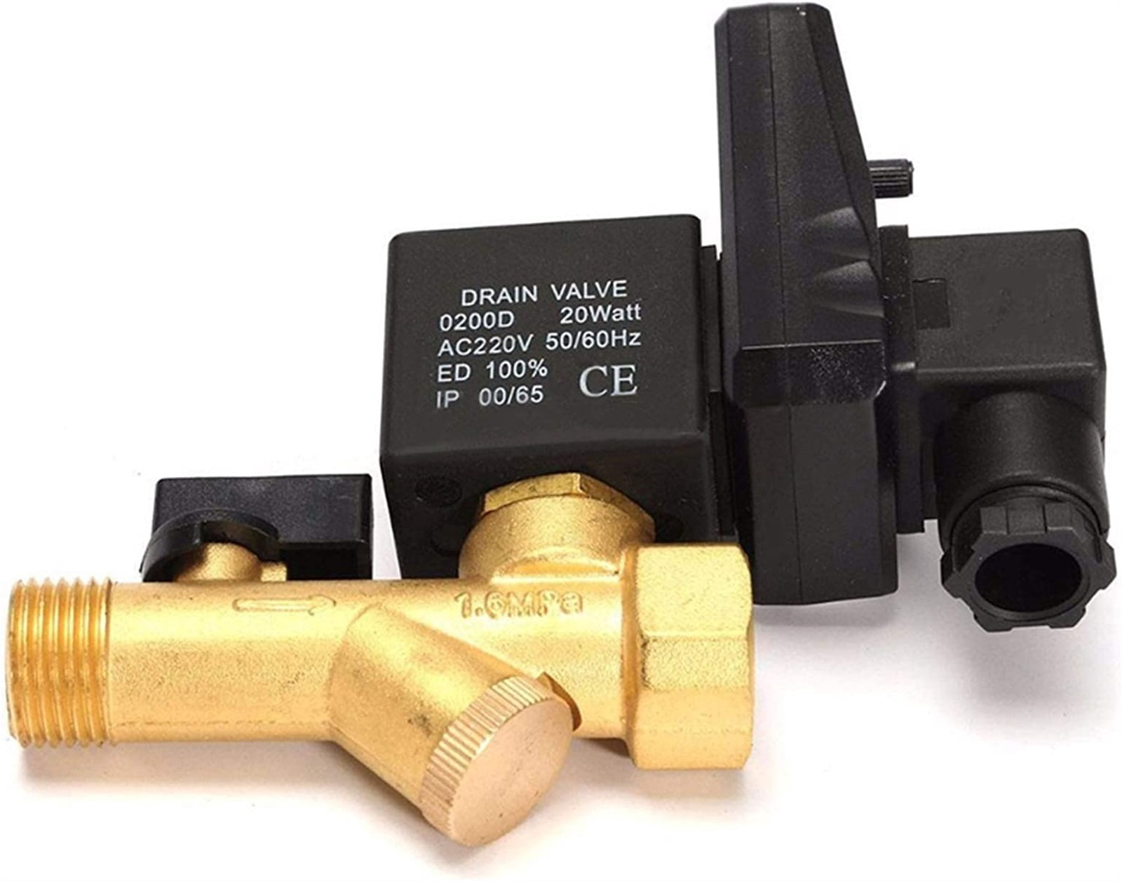 Vanne De Vidange électronique 1/2" Temporisée AC110V - Pour Filtres/séparateurs/sécheurs - Neuf