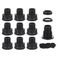1/2Inch Threaded Coupling Leakproof Hose Connector With Reverse Thread ...