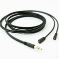 thumbnail image 1 of OFC Wire Headphone Cable for Ultimate Ears UE TF10 SF3 SF5 5EB 5pro TripleFi 15vm 4ft/1.2m, 3.5mm Jack, Black, 1 of 5