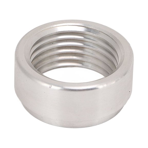 1/2NPT Welding Nut Aluminum Bung Adapter - Durable High Strength Replacement for Automotive Exhaust Systems