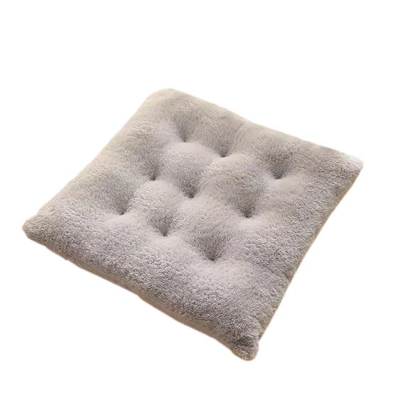 1-2PC Chair Cushions Pillow Thick Padding Plush Design, Comfortable Chair Pads for Indoor Dining Room and Kitchen Chairs, Cushion Seat for Floor Office Car Seat Dining Chair 15.7x15.7 Inch