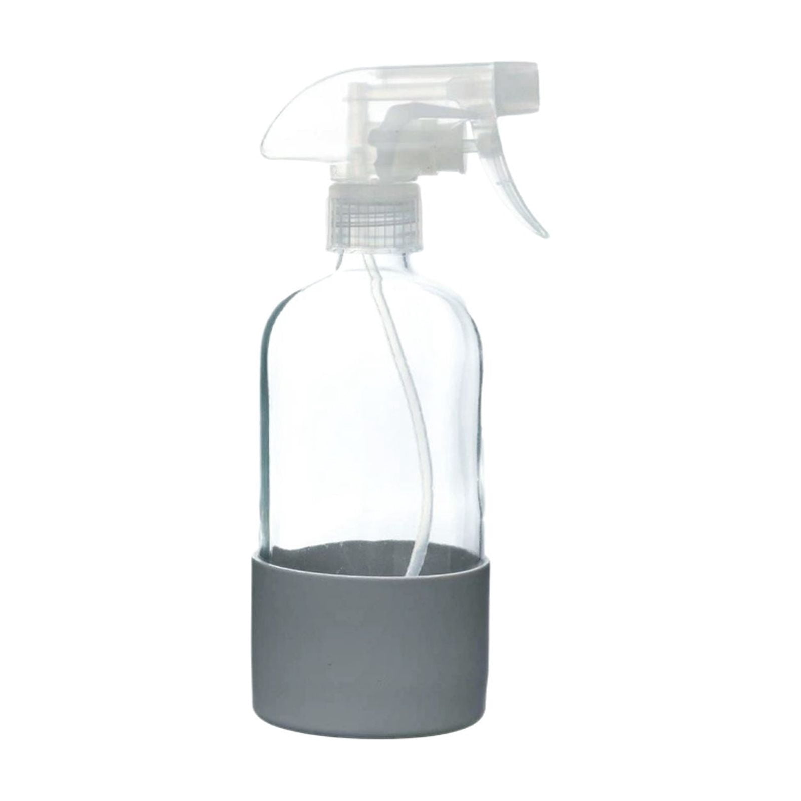 1-2PC Glass Spray Bottles with Silicone Sleeve Protection, Empty 500ml ...