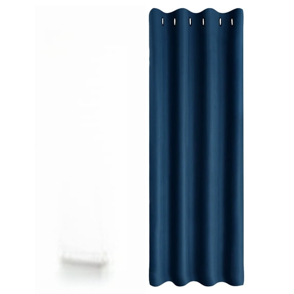 1-2PC Grommet Blackout Curtains for Bedroom and Living Room, Thermal Room Darkening Curtains, Darkening Grommet Drapes, Window Treatment for Bedroom Living Room Window