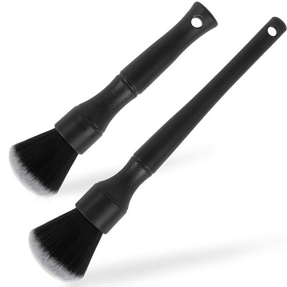 1/2PCS Car Detailing Brush Auto Wash Accessories Car Cleaning Tools Car Detailing Kit Vehicle Interior Air Conditioner Supplies (2 pcs)