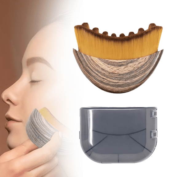 1/2PCS Contour Glow Brush, Portable Tool
