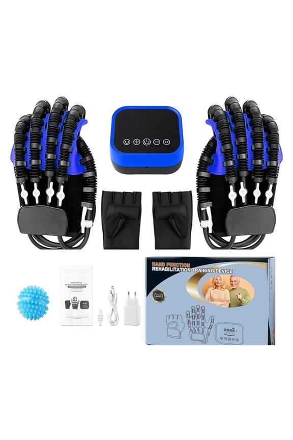 1-2PCS Electric Stroke Hemiplegia Rehabilitation Robot Gloves Hand Finger Training Function Recovery Exercise Equipment ,Bionic Technology
