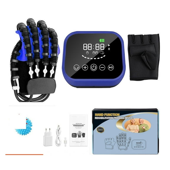 1-2PCS Electric Stroke Hemiplegia Rehabilitation Robot Gloves Hand Finger Training Function Recovery Exercise Equipment ,Bionic Technology