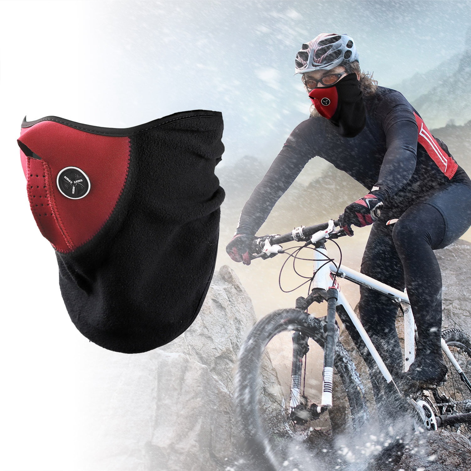 信頼も高い Neoprene CableVantage Winter Sport Veil Mask Face Warm Neck Clothing