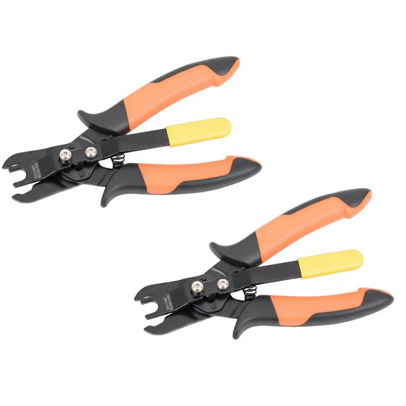 1/2PCS Push to Fittings Disconnect Tool Air Line Removal Tool for 1/4” 5/16” 3/8” 1/2” (6mm 8mm 10mm 12mm) Pneumatic Air Hose Quickly Fittings Quick Release Pliers