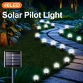 thumbnail image 1 of Solar String Lights for Outside，Outdoor String Light 20 LED 16.4ft 8 Lighting Modes Waterproof for Garden, Courtyard,Balcony, Terrace.（Warm White）, 1 of 5