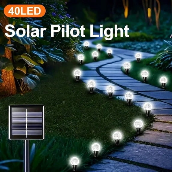 Solar String Lights for Outside,Outdoor String Light 20 LED 16.4ft 8 Lighting Modes Waterproof for Garden, Courtyard,Balcony, Terrace.(Warm White)