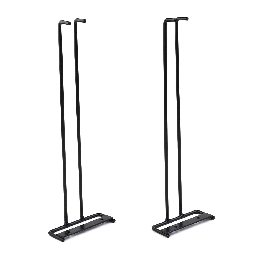 1/2PCS Wine Glass Cup Holder Hanging Rack Storage Counter Bar Home Wall