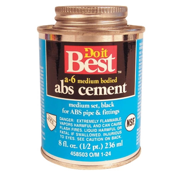 William H. Harvey 18512 Do it Best ABS Cement, 8 oz